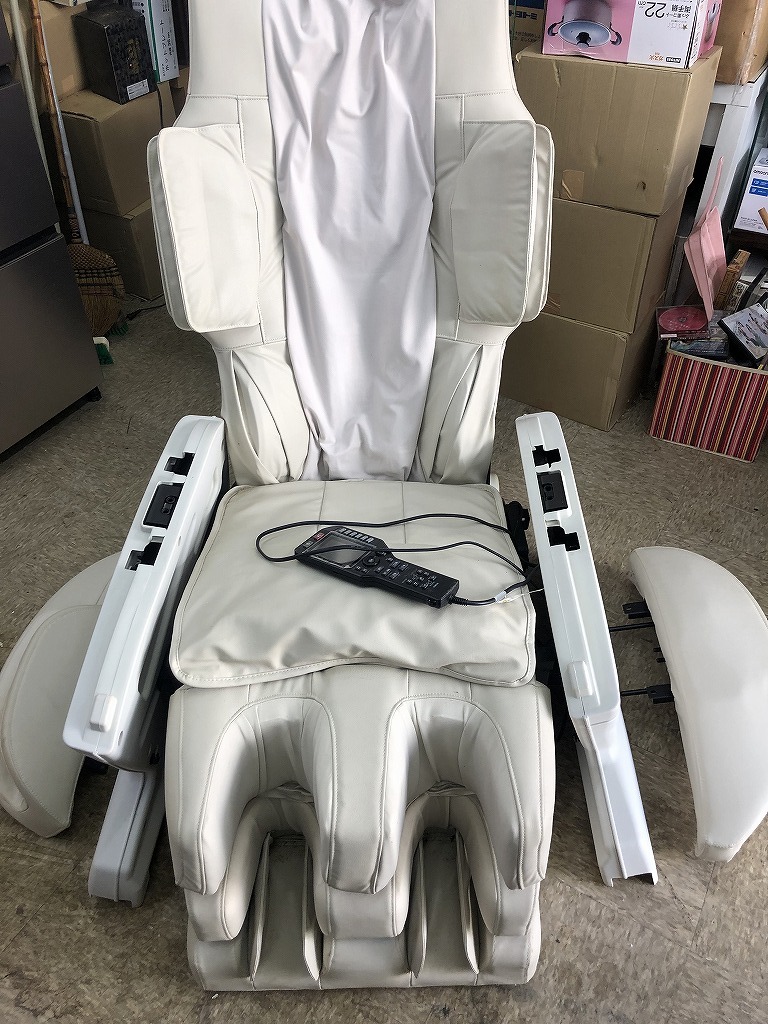 UJIIRYOKI フジ医療器 CYBER-RELAX サイバーリラックス マッサージチェア AS-850　動作確認済　配送不可　現地引取り限定　足立区
