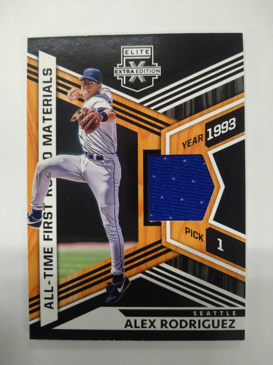 値下げ PANINI 2021 ELITE BASEBALL ATFM-AR ALEX RODRIGUEZ ALL-TIME FIRST ROUND MATERIALS JERSEY 特価即決 アレックス ロドリゲス