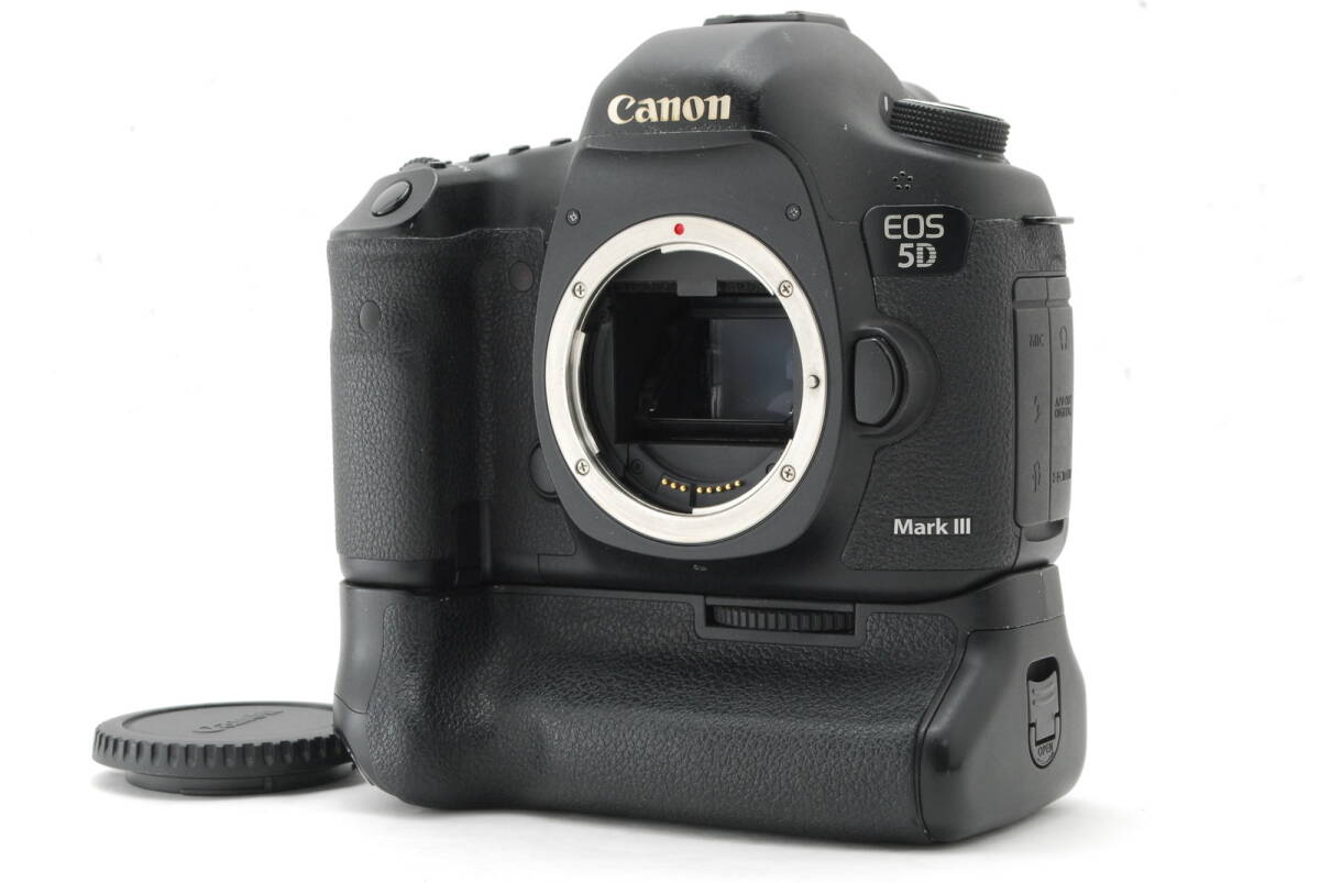 【超美品】Canon EOS 5D Mark III Digital Camera & Battery Grip BG-E11 キャノン デジタル カメラ バッテリー グリップ #B-565