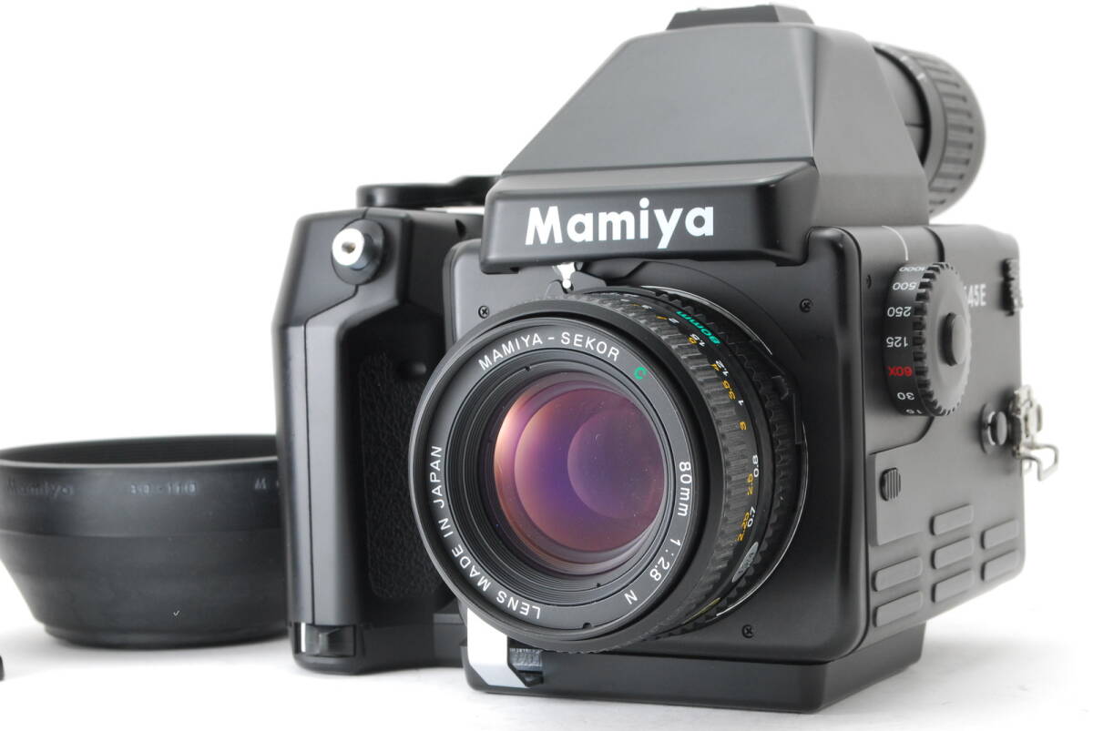 【超美品】Mamiya 645E Film Camera Sekor C 80mm f/2.8 N Late Lens マミヤ フィルム カメラ 中判 レンズ #B-571