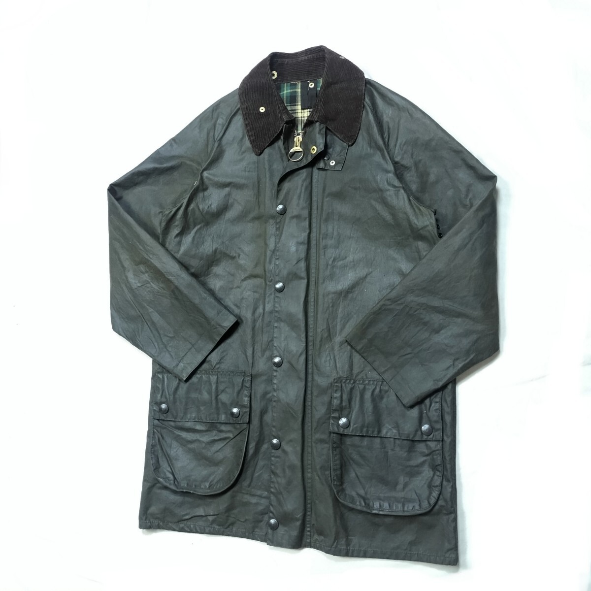80s Barbour Gamefair c34　2クラウン　2クレスト　 ゲームフェア　バブアー　