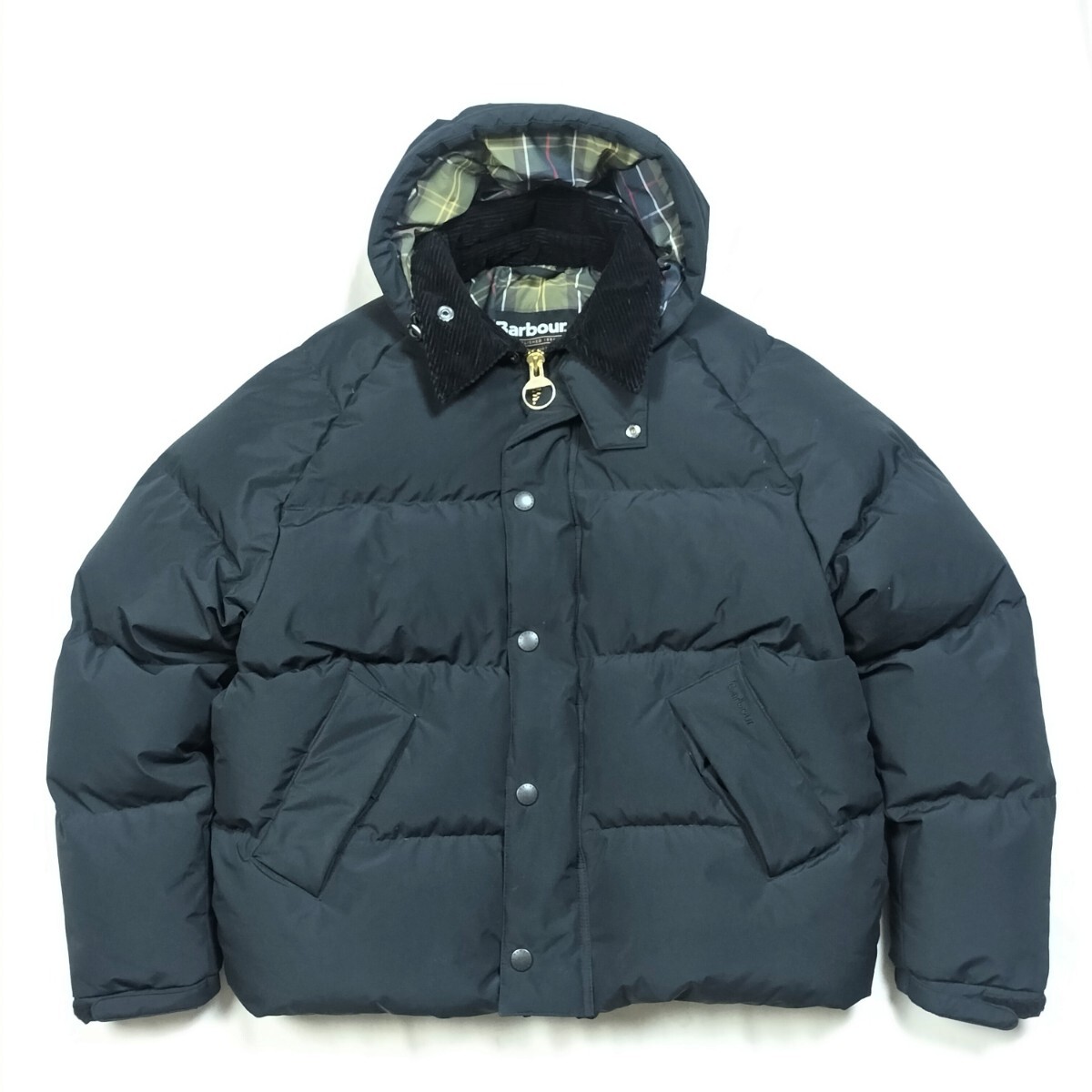 BARBOUR OS TRANSPORT DOWN PUFFER JACKET 36 バブアー　トランスポート　ダウンジャケット　ブラック