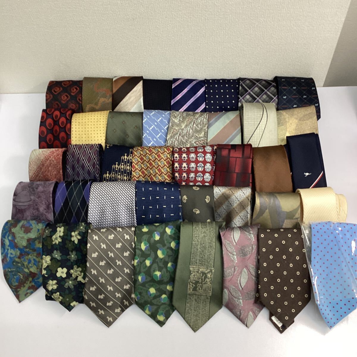 【A87】ネクタイ 40本 まとめ売り 現状品 長期保管品 ネクタイ ビジネス ファッション小物 紳士