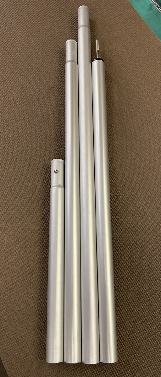 スノーピーク ウイングポール 上段(60cm) 下段(30cm/60cm/70cm) 4本 まとめ売り snow peak