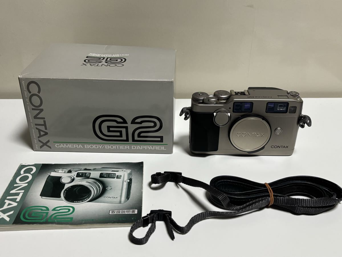 箱付き　Contax コンタックス G2 レンジファインダーカメラ