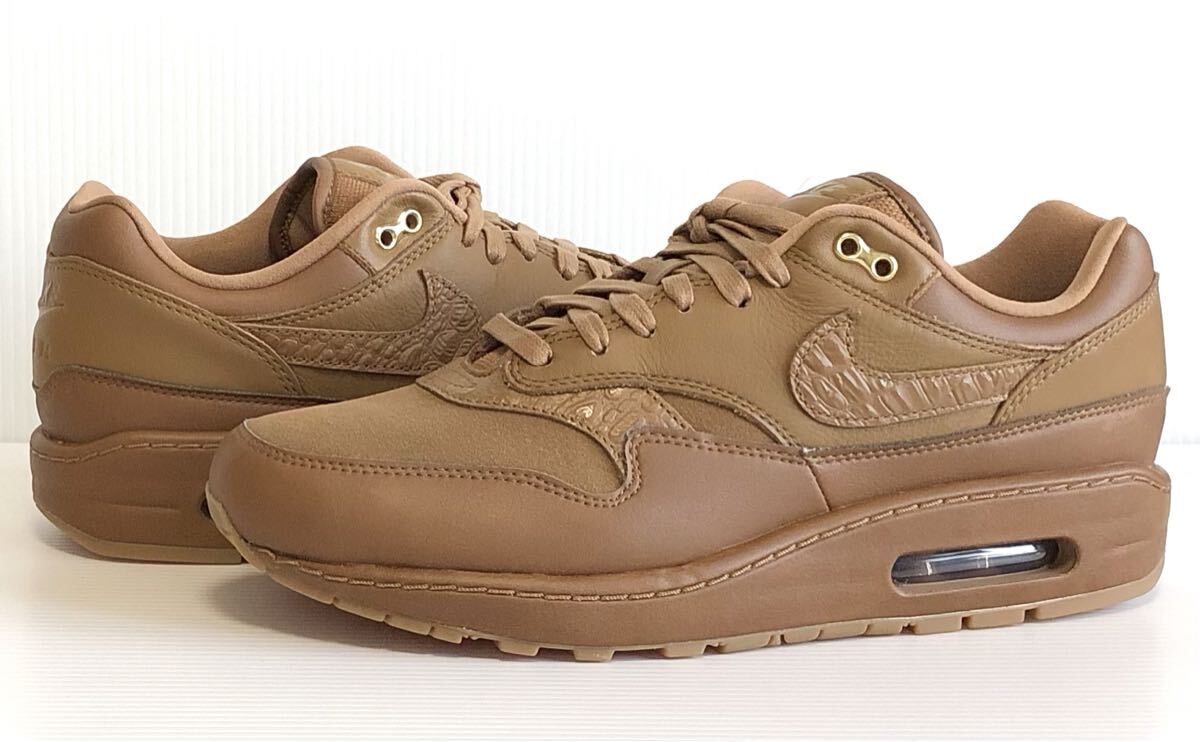 新品 送料込 NIKE WMNS AIR MAX 1 '87 NBHD W28cm/US11 M27.5cm/US9.5 茶(ブラウン) ナイキ ウィメンズ エア マックス 1 ネイバーフッド