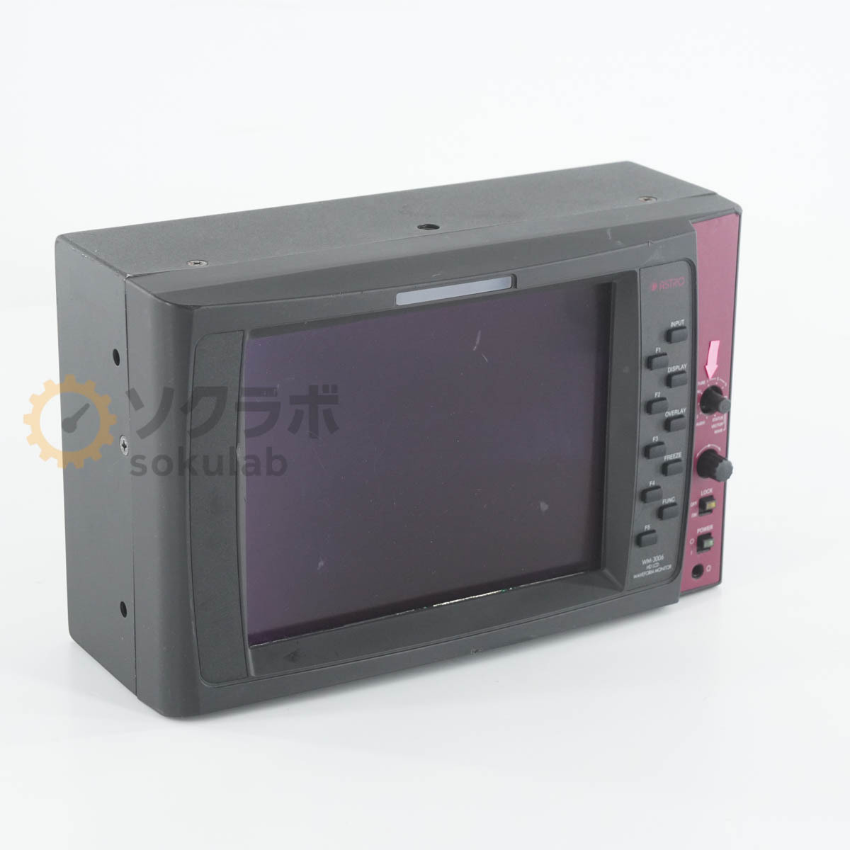 [DW] 8日保証 WM-3006 ASTRO DESIGN アストロデザイン HD LCD WAVEFORM MONITOR HD 6インチ 波形モニター[07467-0042]