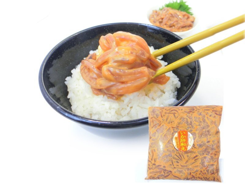 【Max】まろやか いか肝和え 新鮮なイカの肝の旨味 塩辛とは一味違う! イカ肝和え 1kg イカ 業務用 珍味 冷凍
