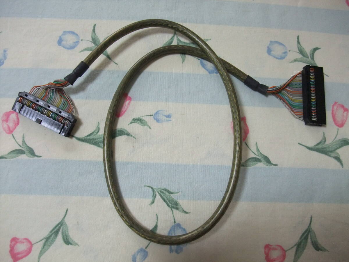 【まぁまぁキレイな現状品】FDDスマートケーブル 3.5インチ内蔵ドライブ用 34Pin 0.6m