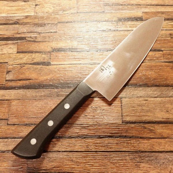 関孫六 三徳包丁 研ぎ済 わかたけ 万能包丁 貝印 KAI 170mm