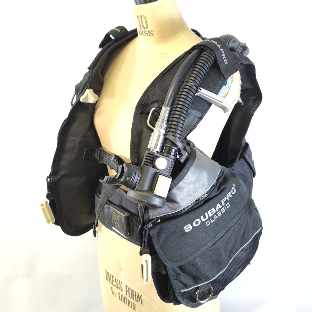 OH済 SCUBAPRO スキューバプロ CLASSIC BCジャケット Sサイズ［BC-251001KS］