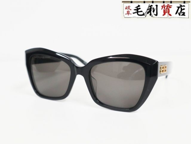 BALENCIAGA バレンシアガ サングラス UVカット アジアンフィット ブラック BB0273SA 001 【中古】 アイウェア