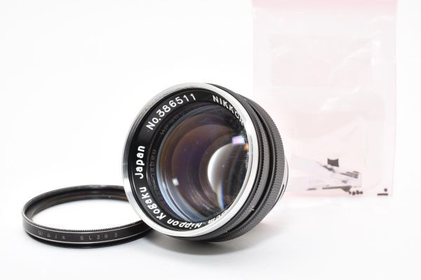 ★ジャンク★ NIKKOR S・C 5cm F1.4 ブラック 黒鏡胴 Sマウント NIPPON KOGAKU #02251210