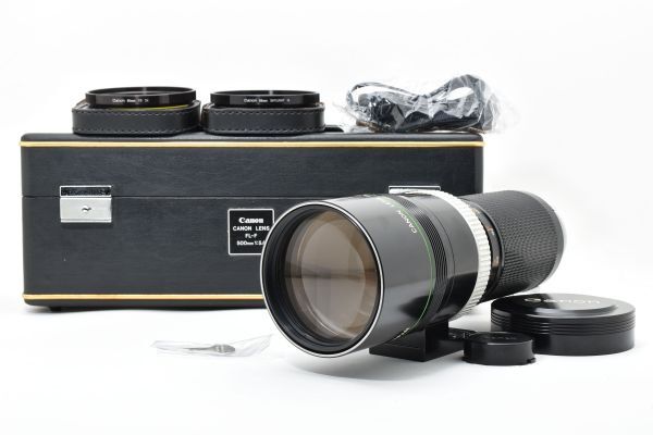 【返品保証】★良品★ 希少 キヤノン CANON FL-F 500mm F5.6 フローライト #02251212