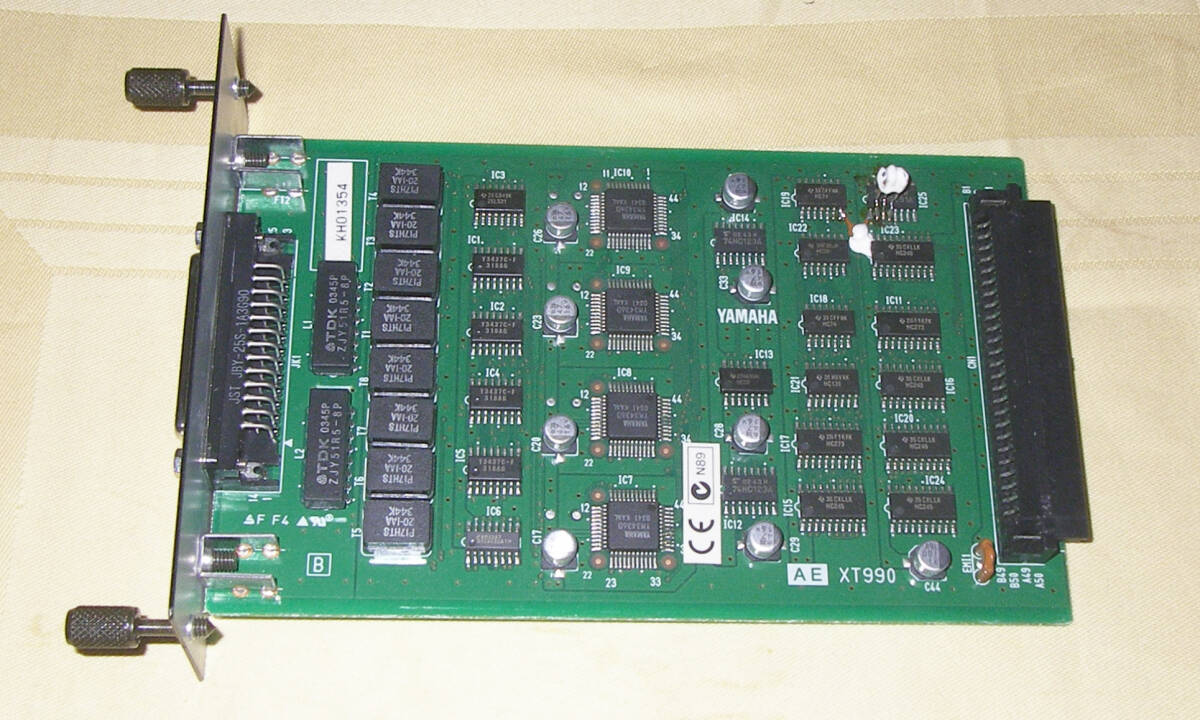 ★YAMAHA MY8-AE DIGITAL I/O CARD AES/EBU★OK!!★MADE in JAPAN★