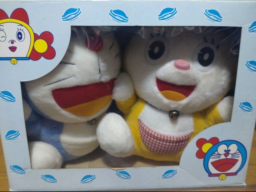 【09】ドラえもんとドラミちゃんぬいぐるみ