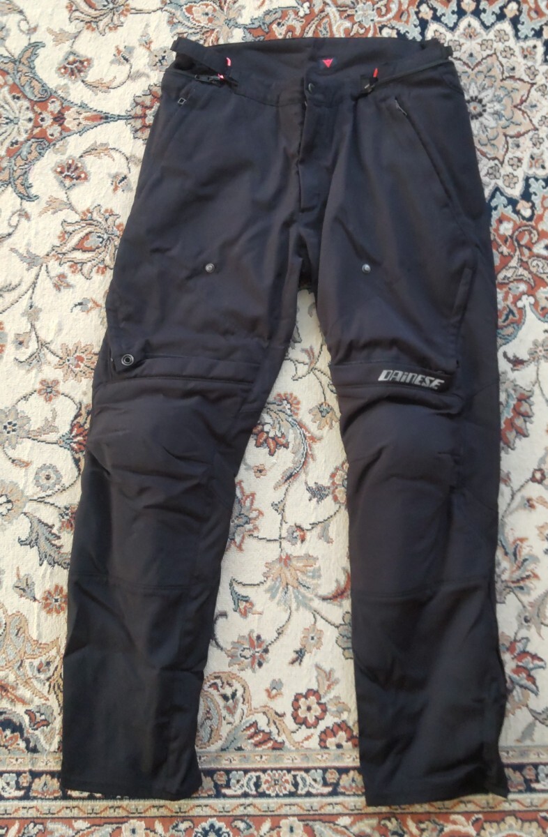 Dainese(ダイネーゼ) NEW DRAKE AIR TEX PANTS 001-BLACK 52号(レディースXL)