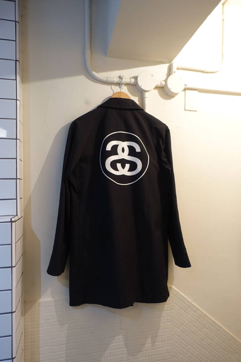 SOPHNET ソフネット × STUSSY バックプリント コート 比翼 サイズL SOPH-150159