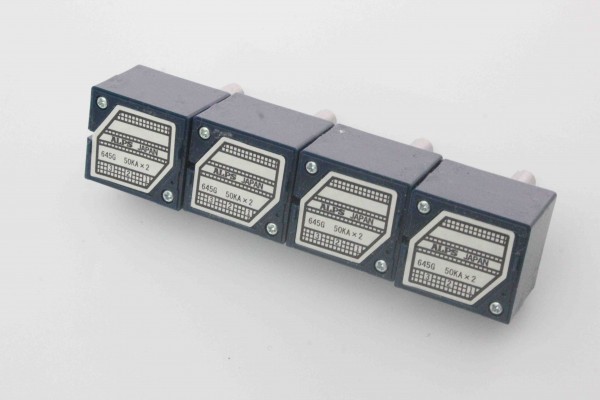即納7日保証送料無料 50K 4個基板おまけ正規品新品 アルプス ALPS 2連 ボリューム クリックなし RK27 15A 溝軸 操作部25mm 偽物注意