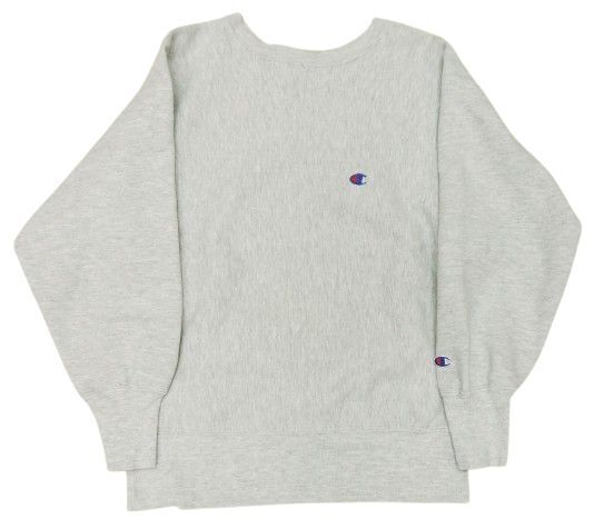 90s チャンピオン リバースウィーブ 長袖スウェット サイズM グレー USA製 トレーナー Champion 中古品