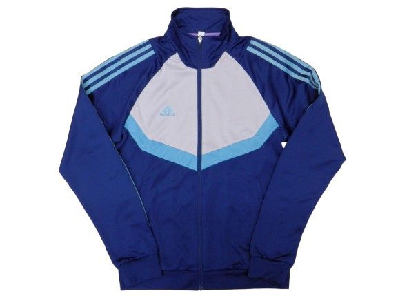 アディダス トラックジャケット サイズM ブルー HS7490 adidas 中古品