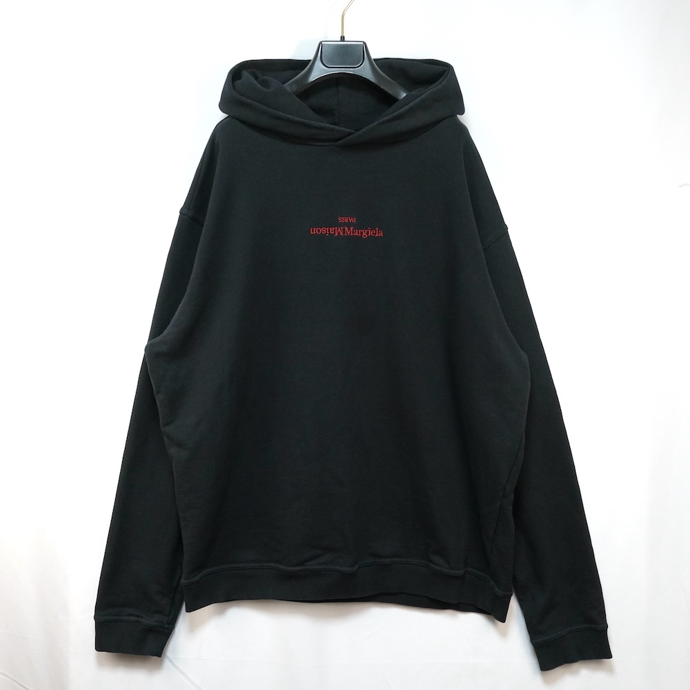Maison Margiela メゾンマルジェラ パーカ フーディ ブラック 48サイズ S50GU0167 S25503