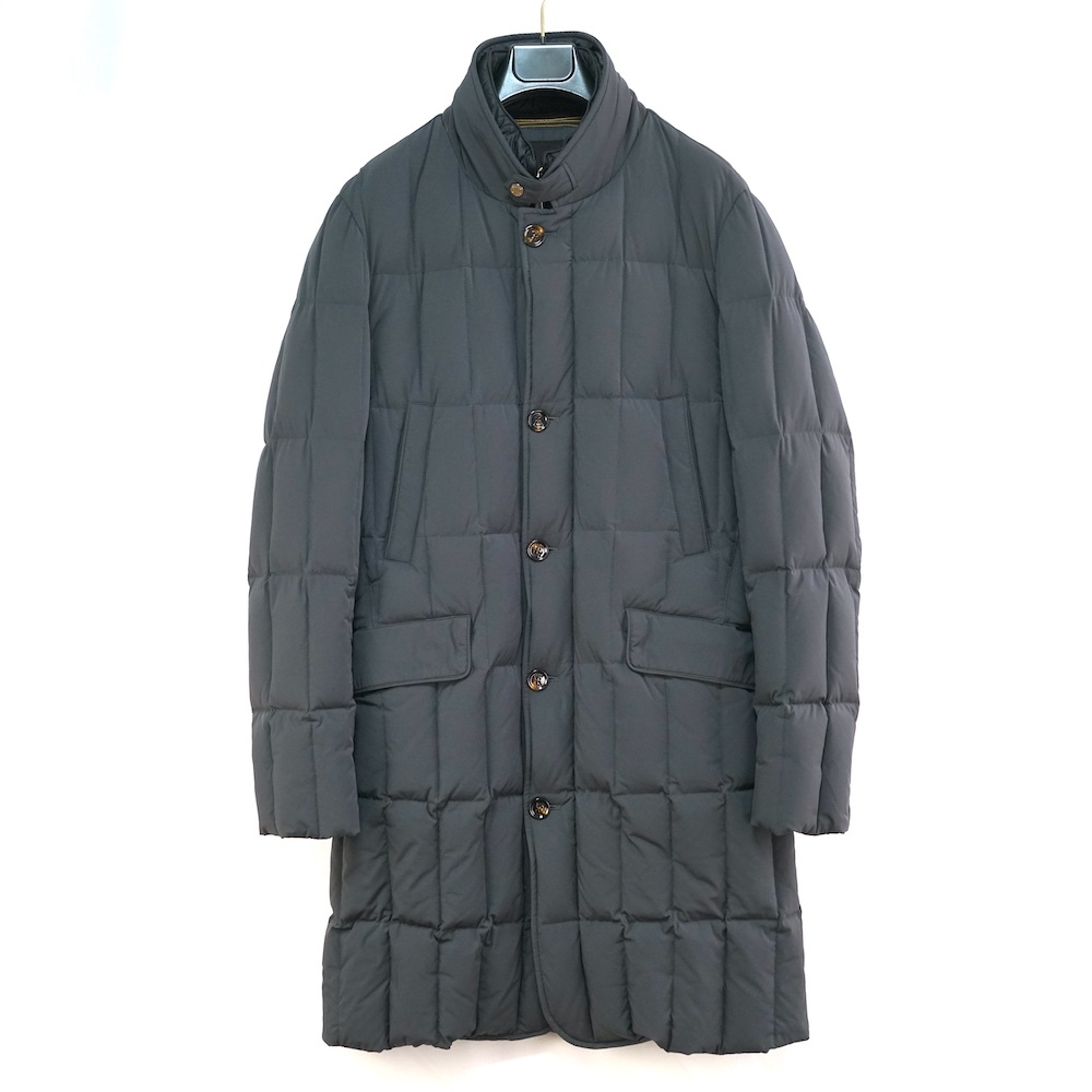 MOORER MORRIS ムーレー ダウンジャケット コート モリス ダブルブレスト グレー メンズ 48サイズ KM U0025 EDOARDO-KN