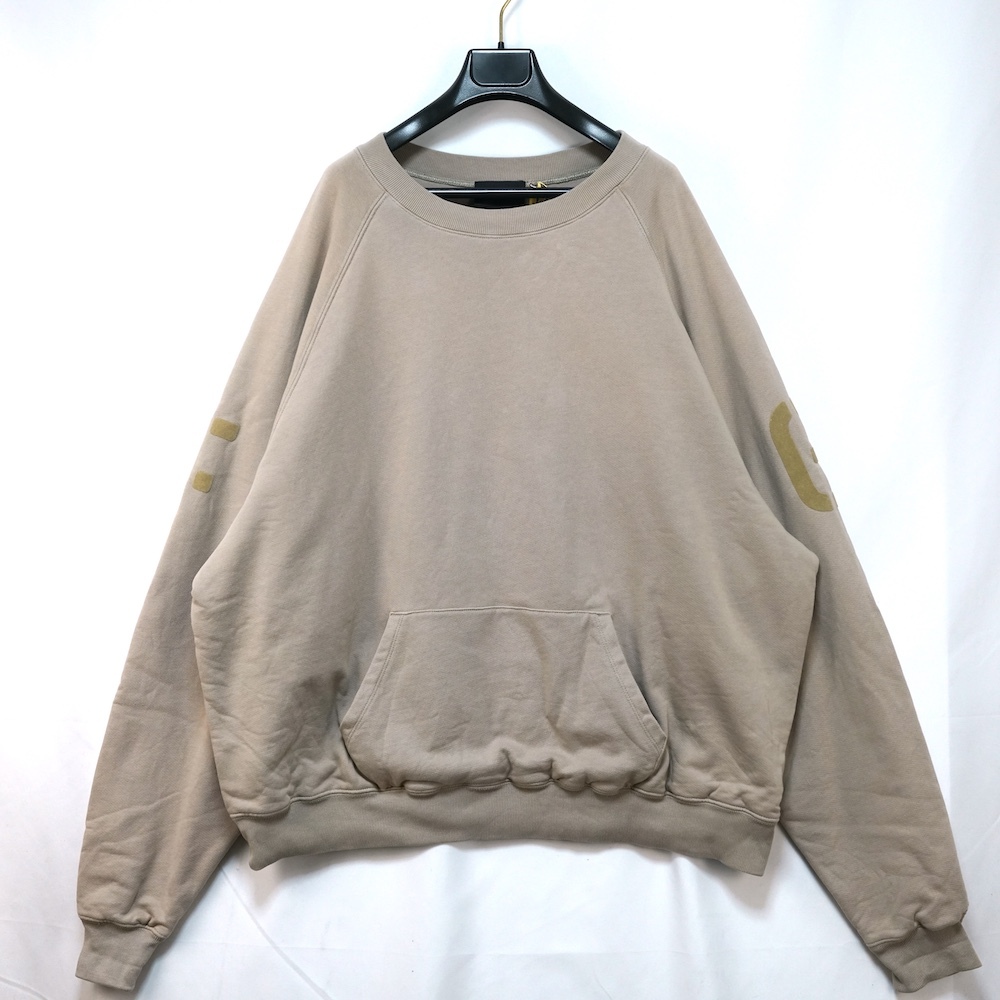 FEAR OF GOD フィアオブゴッド Seventh Collection FG Crewneck Sweatshirt クルーネック トレーナー Vintage Paris Sky ベージュ Mサイズ
