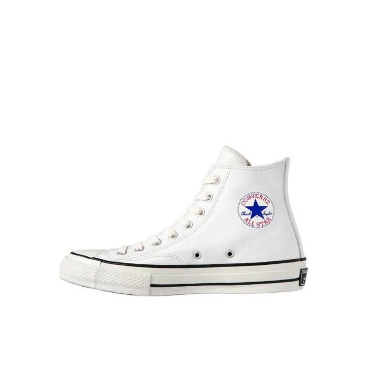 超稀少ハイカット ホワイトレザー コンバース アディクト チャックテイラー 2009限定 CHUCK TAYLOR LEATHER H 付属完備 白 革
