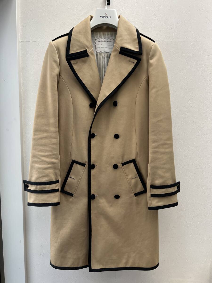 ブラックフリース by トムブラウン 初期の傑作 タキシード トレンチ コート マッキントッシュ バルカラー BB2 男女兼用 size0程度
