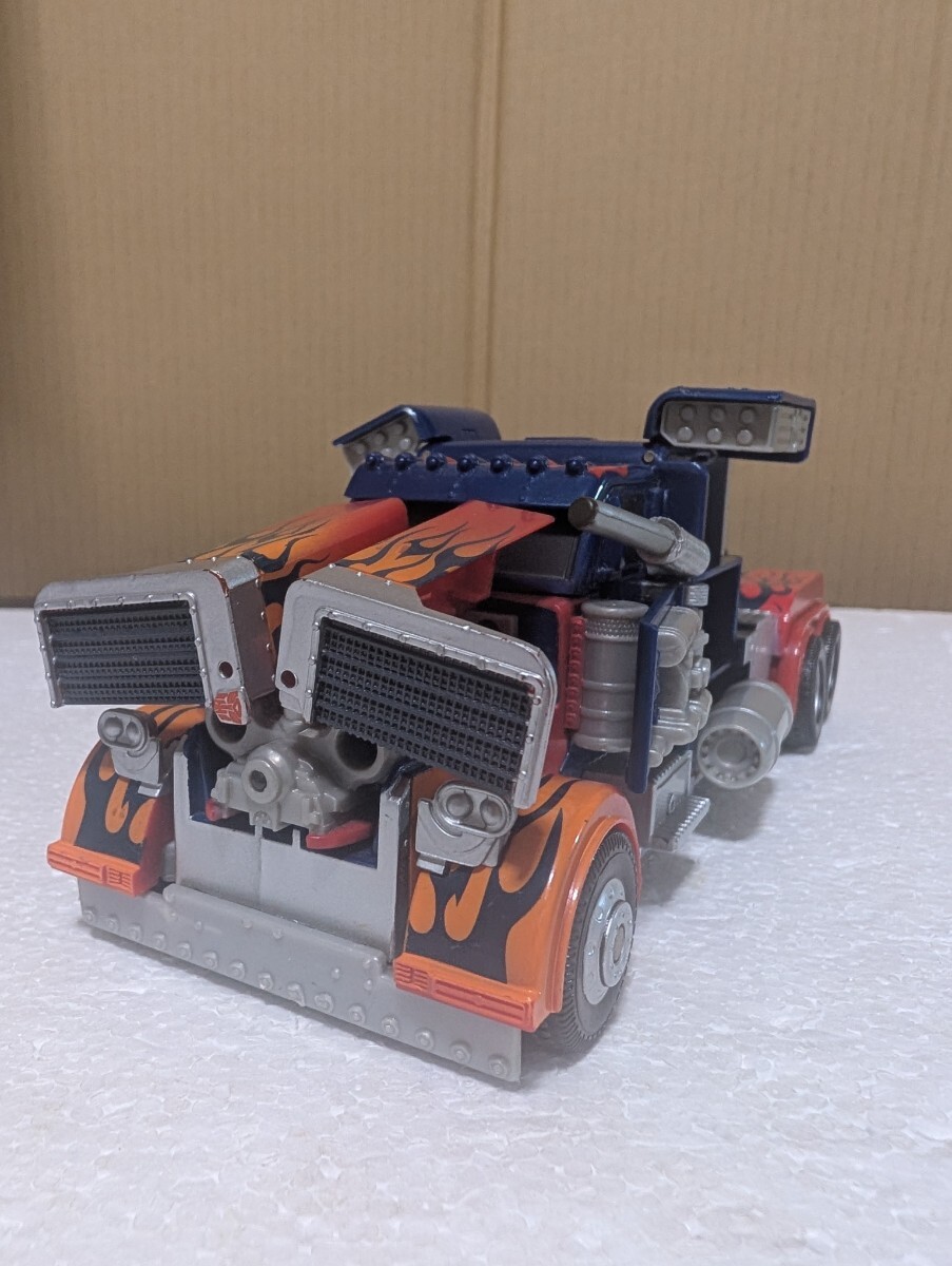 2010年 ハスブロ HASBRO TRANCEFORMERトランスフォーマーステルスフォース　オートチェンジビークル オプティマスプライム 現状品