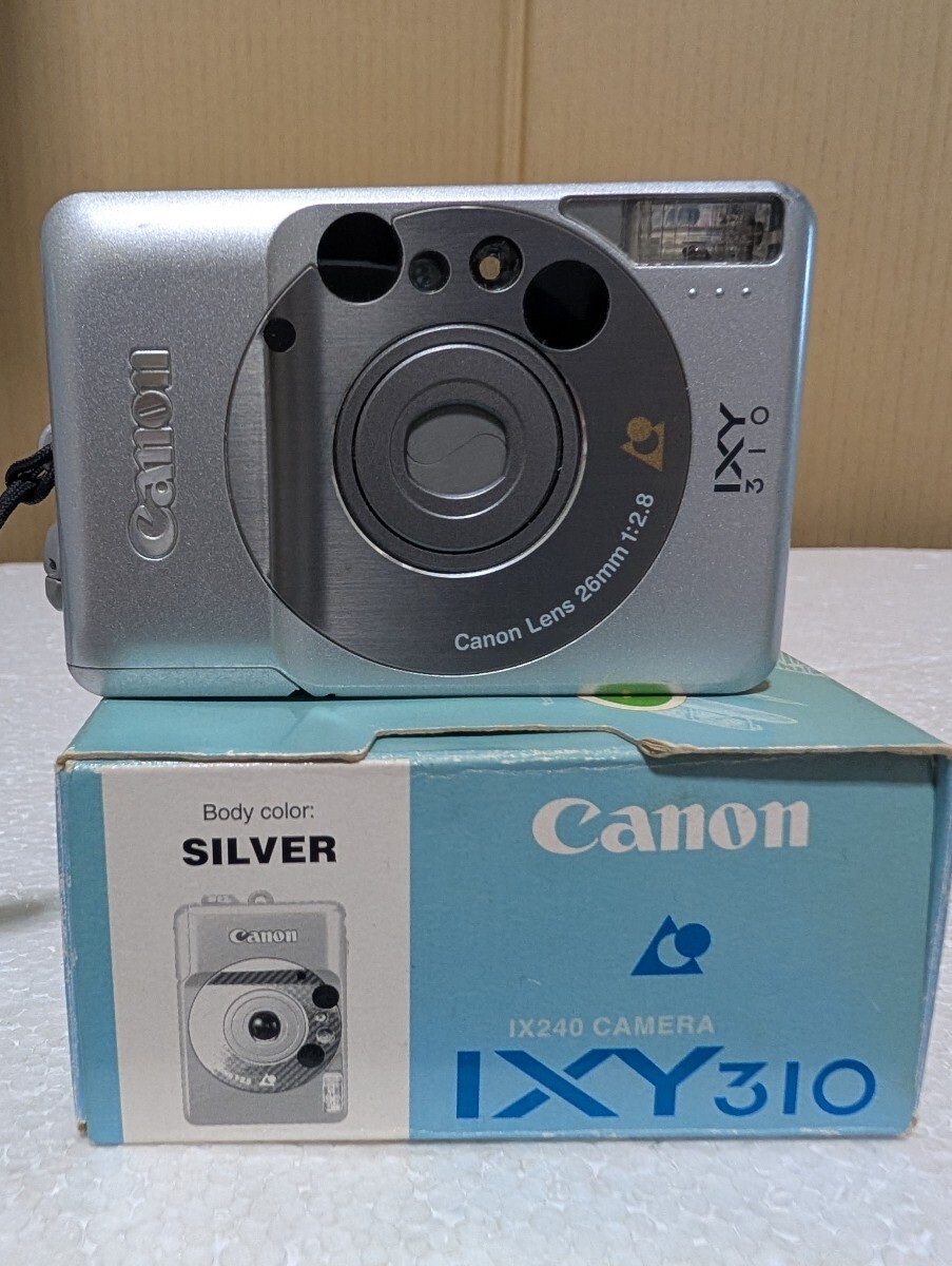 当時物 初期モデル Canon IXY310 IXY キャノン イクシー 小型APSフィルムカメラ 動作未確認品 