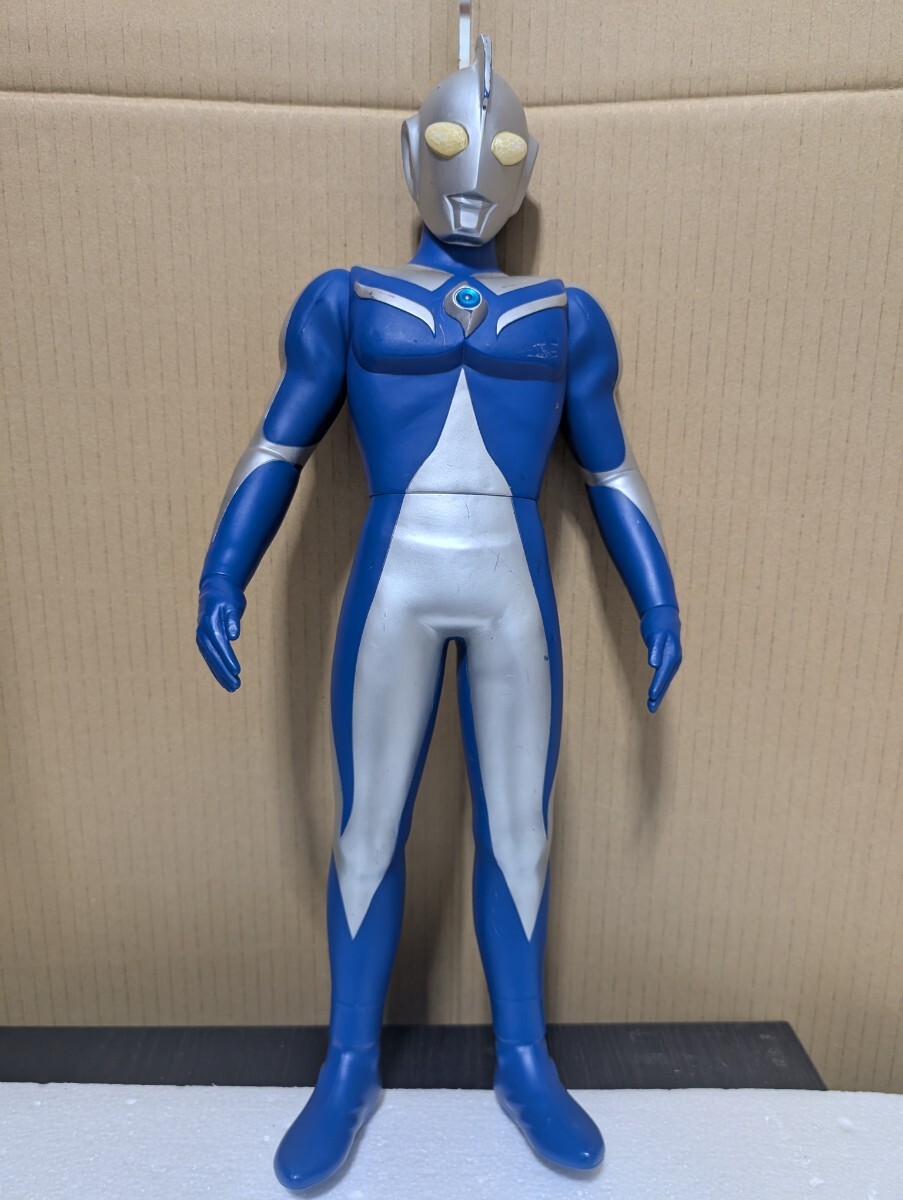 2001年 絶版ソフビ BANDAI バンダイ ウルトラマンコスモス ULTRAMANCOSMOS 特大ソフビ 全長約50センチ MADE IN JAPAN 日本製 円谷プロ