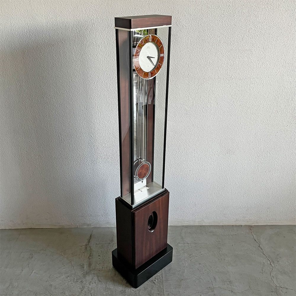 〓 セイコー エムブレム SEIKO EMBLEM 超高級 報時 ホールクロック HW572B 遠隔無線操作 タイムリンク搭載 床置型 振子時計 定価約105万円