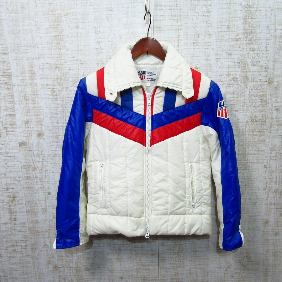ビンテージデサント　70ｓ　スキージャケット　中綿　US　SKI　TEAM