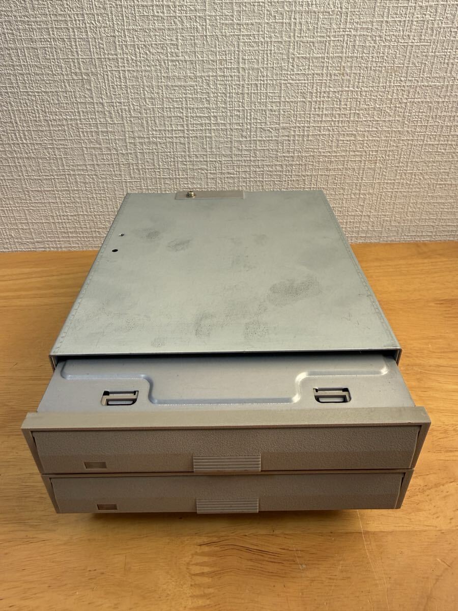 OKI WAVE310 5インチ FDD デュアルドライブユニット ケーブル付 通電時反応あり 部品取り ジャンク