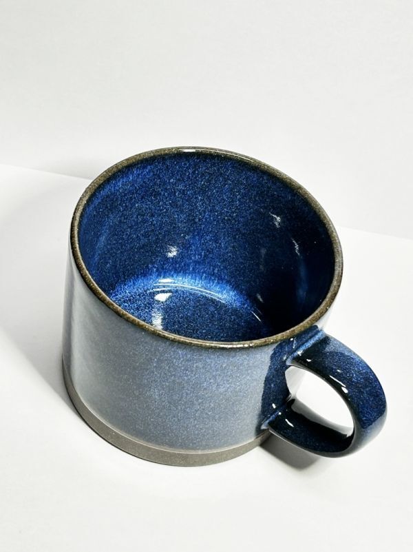 マグカップ 日本製 美濃焼 ブルー 青 海 おしゃれ 和食器 茶器 陶芸 焼き物 コーヒーカップ コップ マグ カフェ