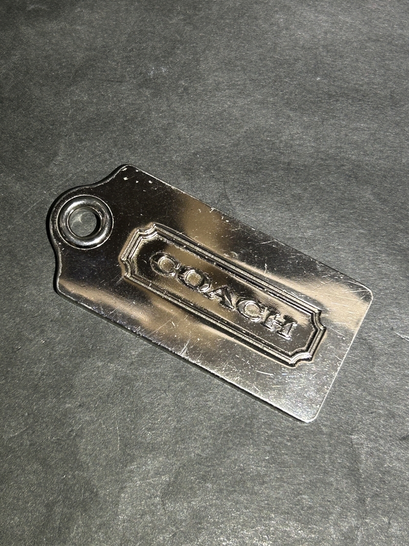 ● コレクター必見 COACH コーチ チャーム キーホルダー バッグチャーム 金属製 飾り コレクション kr206