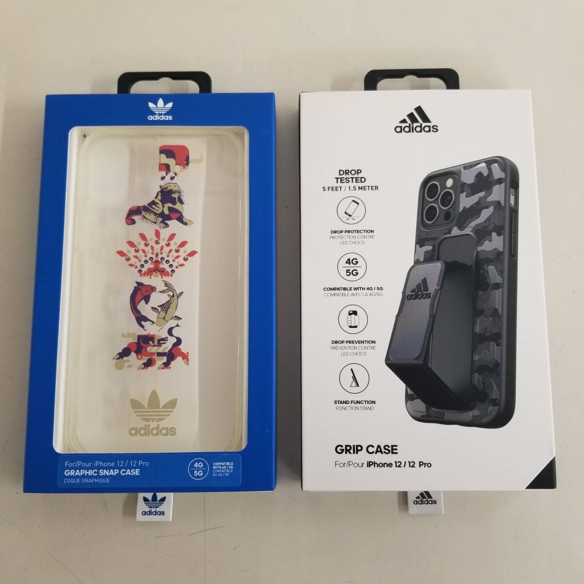 adidas アディダス iPhoneケース iPhone 12 / 12 Pro GRAPHIC SNAP CASE iPhone 12 / 12 Pro GRIP CASE 2個 まとめ 未使用品