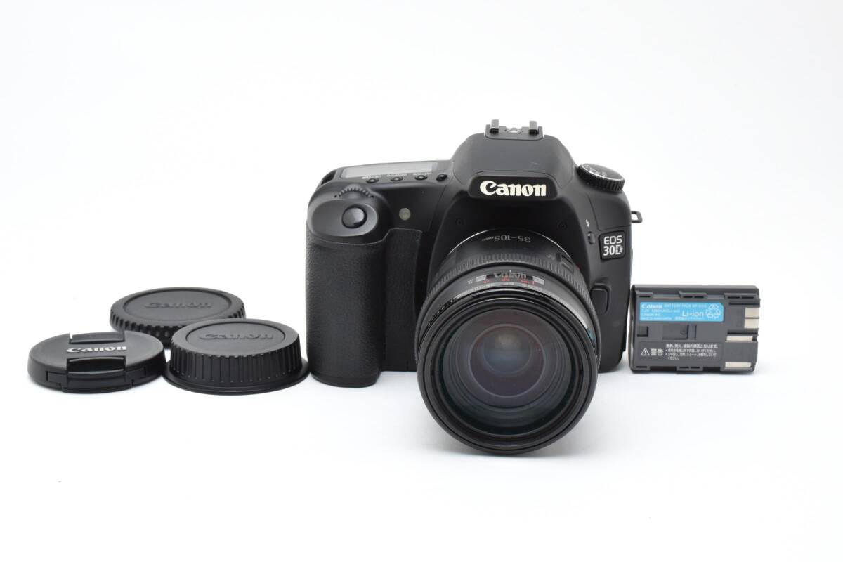 【純正レンズセット】 キャノン EOS30D＋EF 35-105mm F3.5-4.5 カメラ #10962