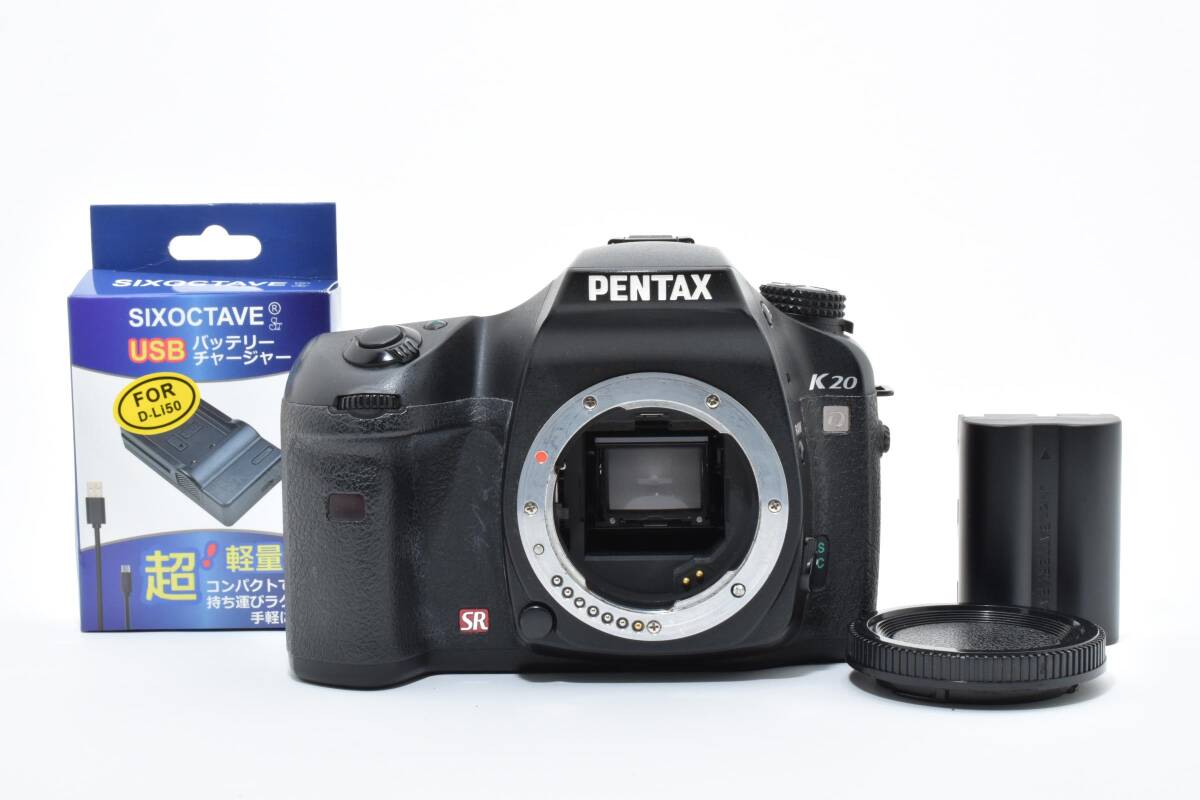 【ショット数20194回】 PENTAX ペンタックス K20D 新品バッテリー＆充電器付き カメラ #11033
