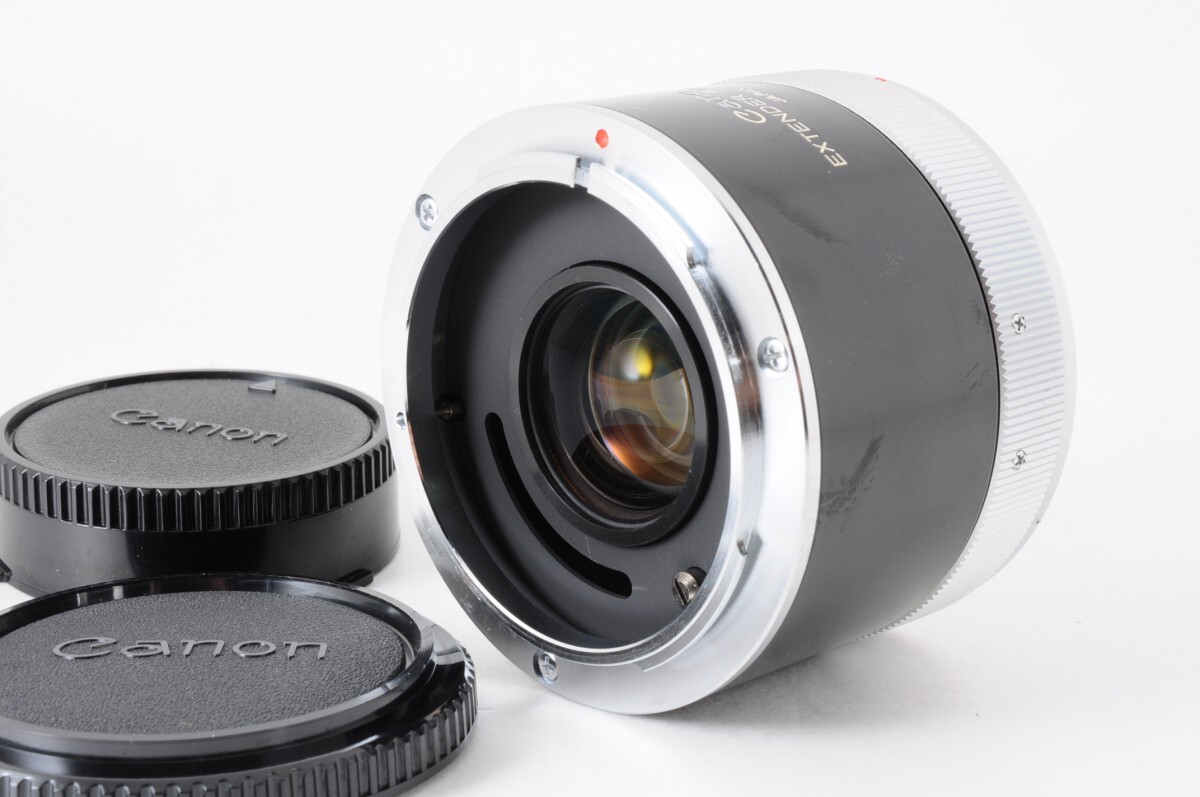 美品 動作品 Canon キャノン EXTENDER FD 2x-8 エクステンダー レンズ キヤノン マニュアルフォーカス MF 一眼レフ カメラ RR-369K-B/714