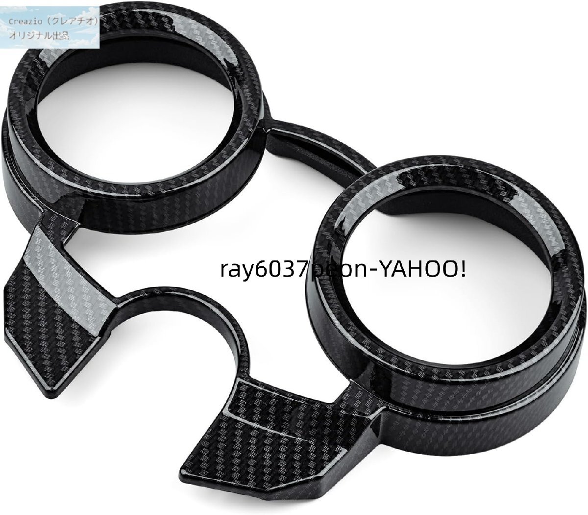 Kawasaki Z900RS / CAFE / SE 2018-2025 メーターカバー 上部デコレーションパネル 5Dカーボン調 ABS製 カスタムパーツ