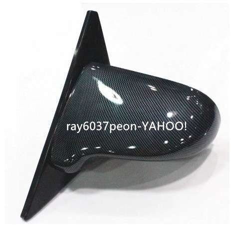 ホンダ 92-00 EG/EK GFOR シビック 4Dr JDM カーボンファイバールックスプーン手動サイドミラー左 + 右