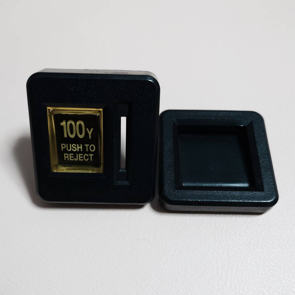 本物！　ナムコ　硬貨投入口　コイン投入口　返却口　体感ゲーム　namco