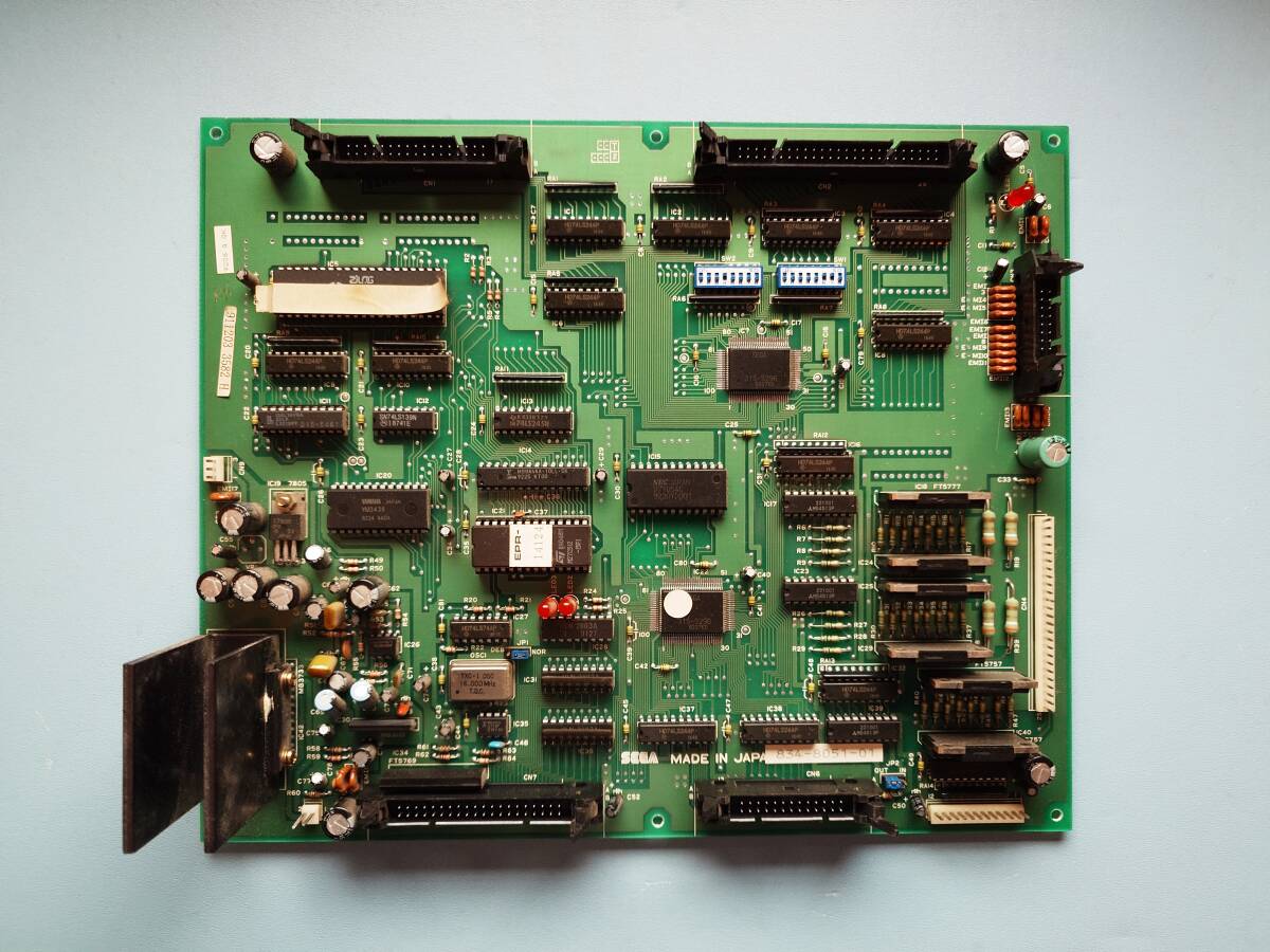 【SEGA】セガ　NEW UFOキャッチャー PCB ソニックバージョンROM　