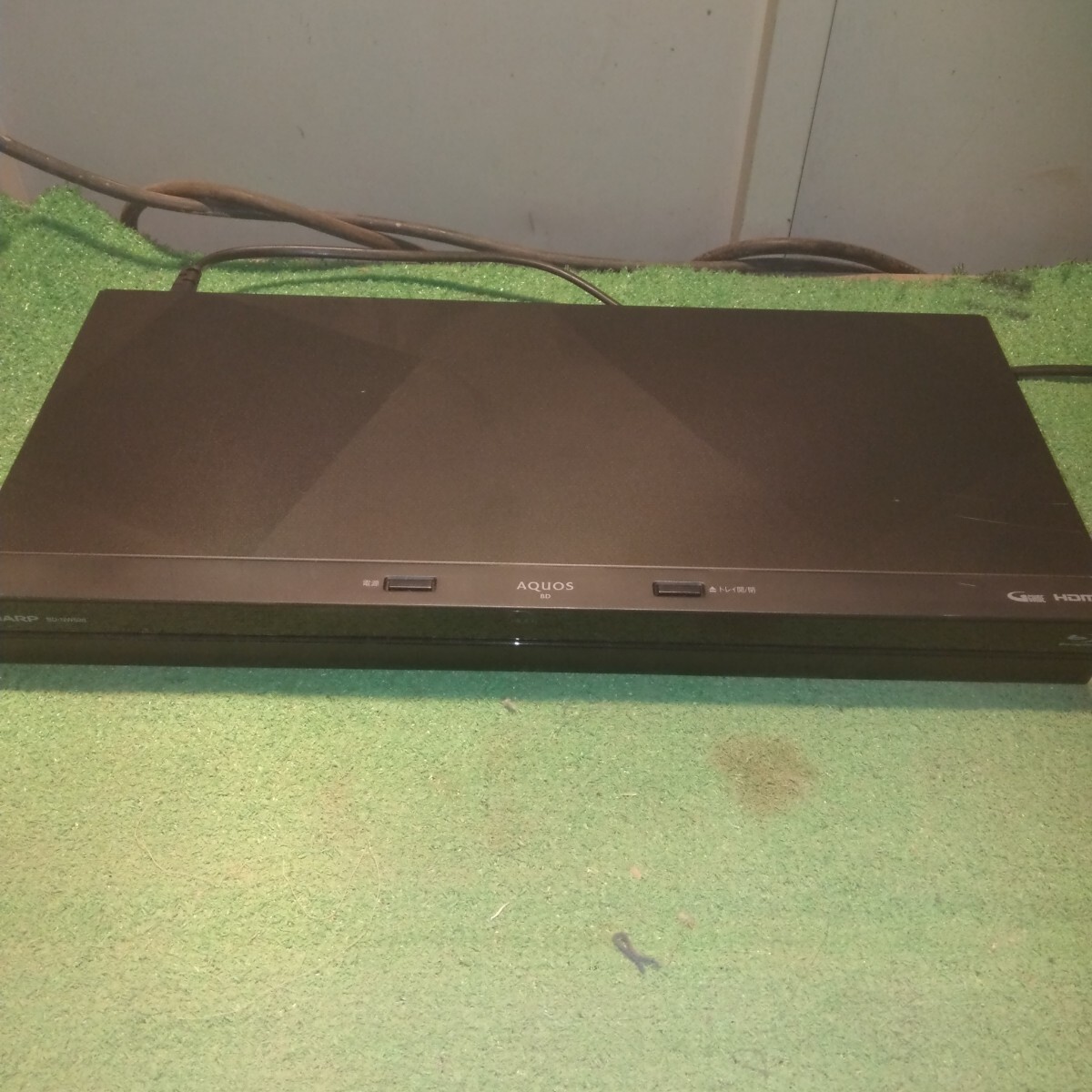 18年　シャープ　SHARP　HDD/BDレコーダー　BD-NW520　2番組同時録画　3D対応機 　1部動作確認済み　中古品