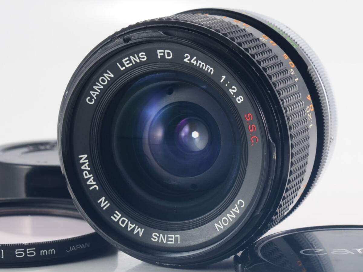[良品] Canon (キヤノン) FD 24mm F2.8 S.S.C. [保証] (60028)
