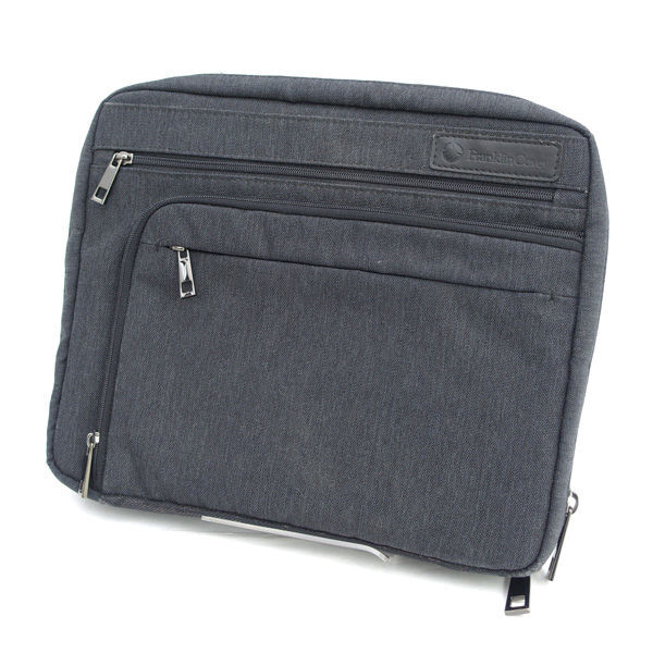 ★ Franklin covey 手帳 システム手帳 7穴 ナイロン グレー (0220537216)