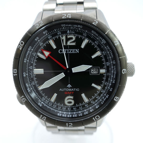 ★ シチズン プロマスター パイロットウオッチ メカニカル ブラック 腕時計 NB6046-59E (0220544911)